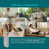 Homedics knee compression massage sleeve adjustable straps (British brand)