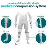 Homedics knee compression massage sleeve adjustable straps (British brand)