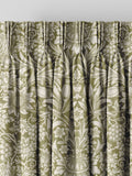 William Morris curtains Artichoke Green Sunflower design (British brand)