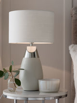 Next Grey Kit Touch Table Lamp- Buy online at McGrocer