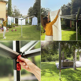 Vileda Sun-Rise outdoor clothes airer 50m (British brand)