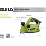 Guild 650W planer for woodworking (British brand)