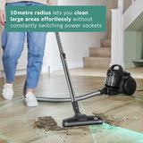 Bosch Serie 2 corded bagless cylinder vacuum cleaner, imported from the UK