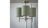 Argos Argos Home Candelabra Steel 3 Light Ceiling Light - Sage 40cm- Buy online at McGrocer