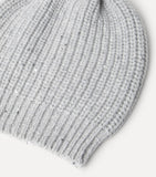 Brunello Cucinelli cashmere-silk sequinned beanie (British brand)