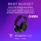 Turtle Beach Stealth 500 wireless gaming headset (British brand)
