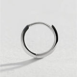 Revere cubic zirconia huggie hoop earrings 11.5mm, UK version