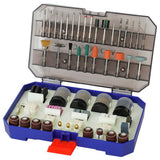 WORKPRO 222-piece rotary tool accessories set, UK version