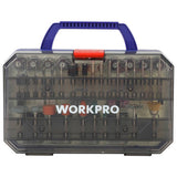 WORKPRO 222-piece rotary tool accessories set, UK version