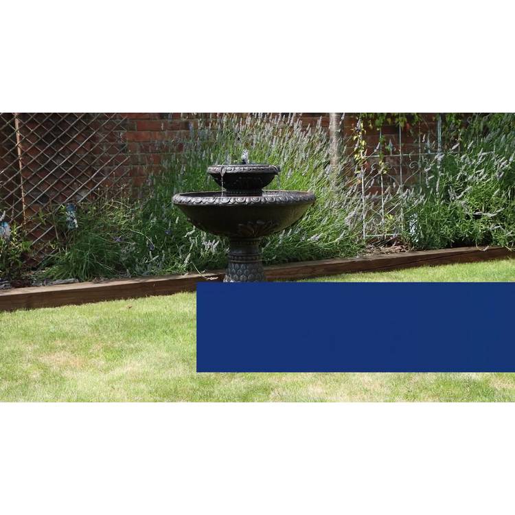 Streetwize garden solar bird bath fountain - British product