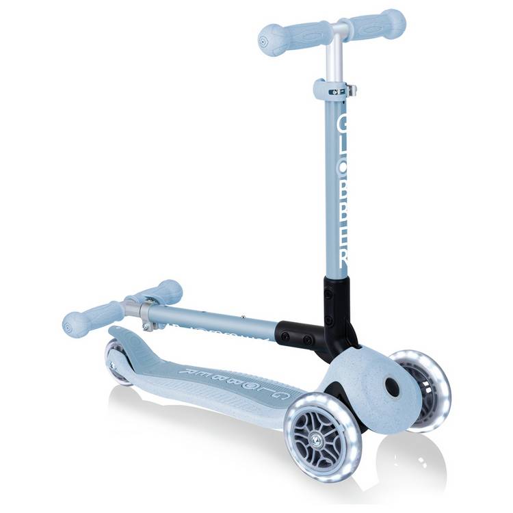 Globber Junior Ecological 3 Wheel Scooter Blueberry, UK version