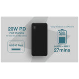 Juice portable power bank Eco Max+ 24000mAh, imported from the UK
