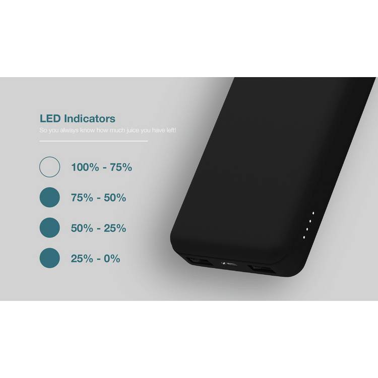 Juice portable power bank Eco Max+ 24000mAh, imported from the UK