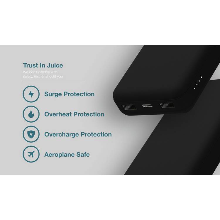 Juice portable power bank Eco Max+ 24000mAh, imported from the UK