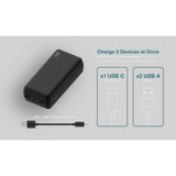 Juice ECO portable power bank 30000mAh black, UK version