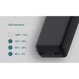Juice ECO portable power bank 30000mAh black, UK version