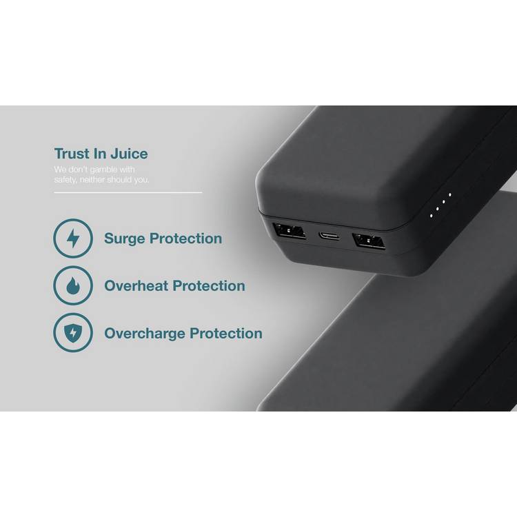 Juice ECO portable power bank 30000mAh black, UK version