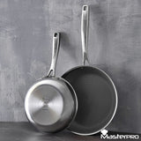 Costco UK MasterPro Ceratech Ceramic Non-Stick Fry Pan Set (24cm & 28cm)- Buy online at McGrocer