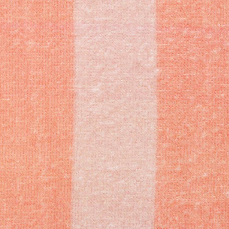 Argos Home peach stripe beach towel 140x70cm, imported from the UK