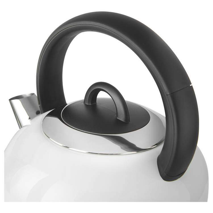 Russell Hobbs Worcester Dome Kettle White 1.5L - British product