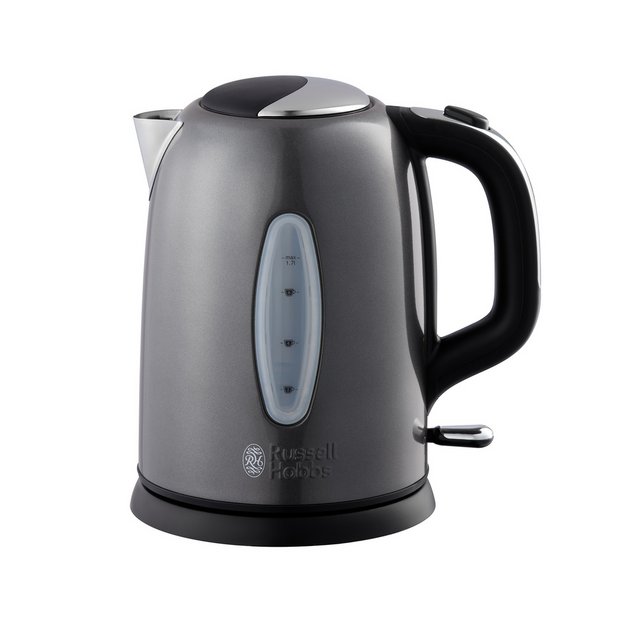 Russell Hobbs Worcester jug kettle grey 1.7 litre - British product