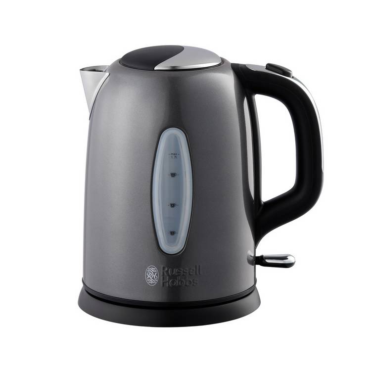 Russell Hobbs Worcester jug kettle grey 1.7 litre - British product