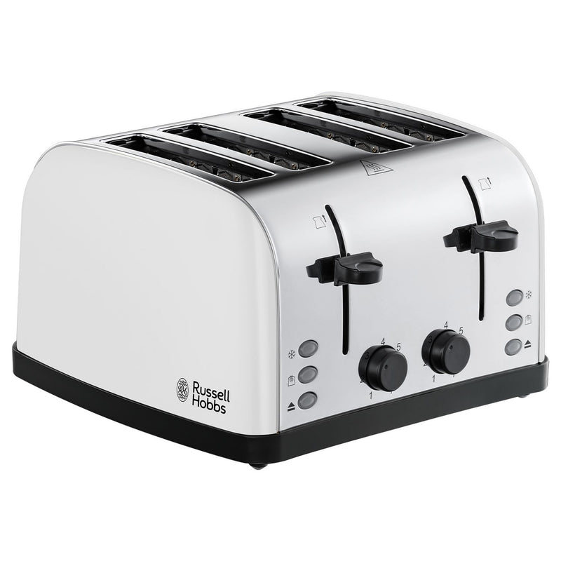 Russell Hobbs 4 slice toaster white (British brand)