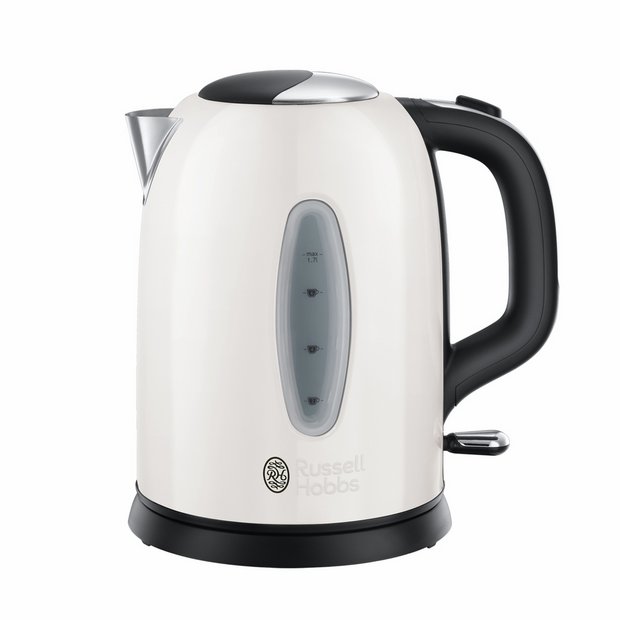 Russell Hobbs Worcester jug kettle white 1.7L (British brand)