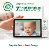 LeapFrog 7-inch video baby monitor with colour night vision (British brand)