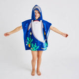 Argos Catherine Lansfield Shark Kids Beach Towel 120 x 60 cm- Buy online at McGrocer
