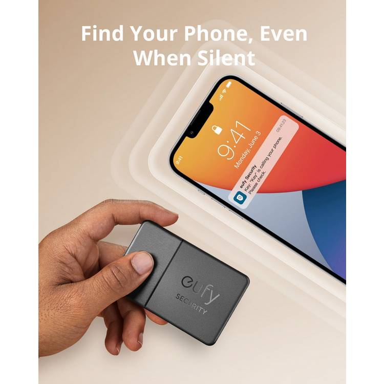 eufy SmartTrack Card Tracker, imported from the UK