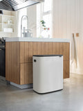 Brabantia White Bo Touch 60L bin - British product