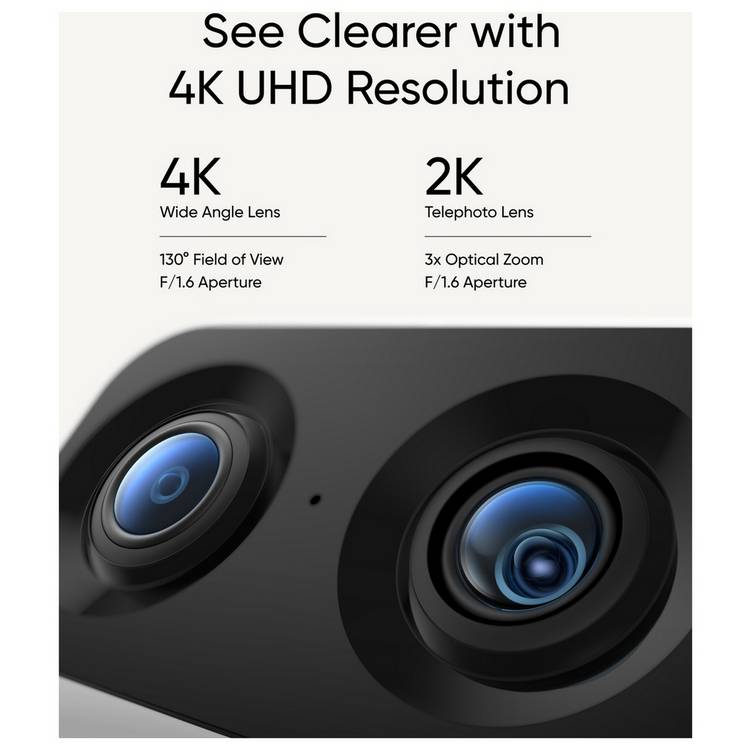 eufy S350 dual lens 4K indoor camera (British brand)