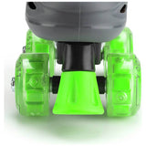 Xootz LED quad skates green size 13c-3, imported from the UK