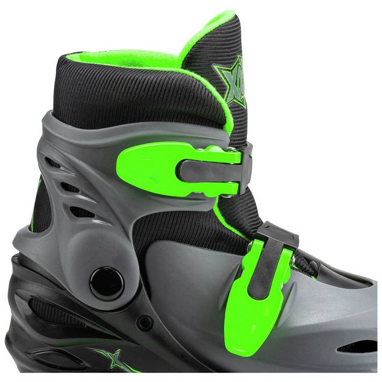 Xootz LED quad skates green size 13c-3, imported from the UK