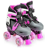 Argos Xootz LED Quad Skates - Pink- Buy online at McGrocer