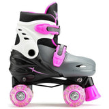 Xootz LED quad skates pink adjustable children's skates (British brand)