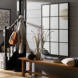 Argos Habitat Black Window Wall Mirror 120x80cm- Buy online at McGrocer