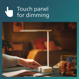 Philips Tilpa portable touch desk lamp White (British brand)