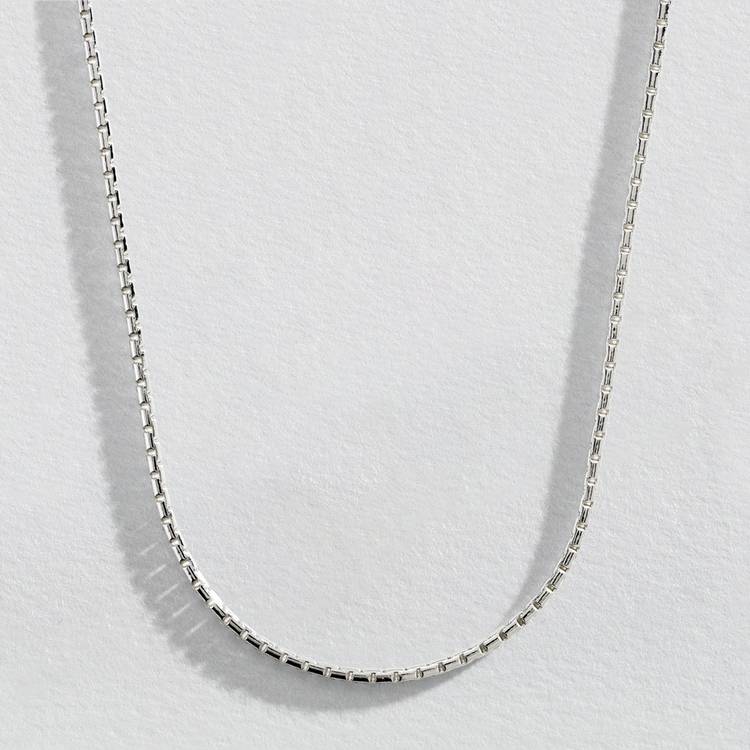 Revere men's sterling silver 24 inch chain necklace - British product