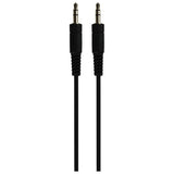 3.5mm audio cable black 1m - British product