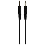 3.5mm audio cable black 1m - British product