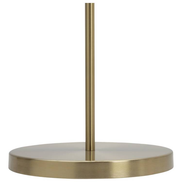 Argos Home brass candelabra floor lamp with natural shade H160cm (British brand)
