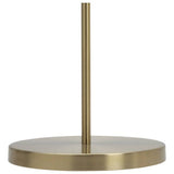Argos Home brass candelabra floor lamp with natural shade H160cm (British brand)