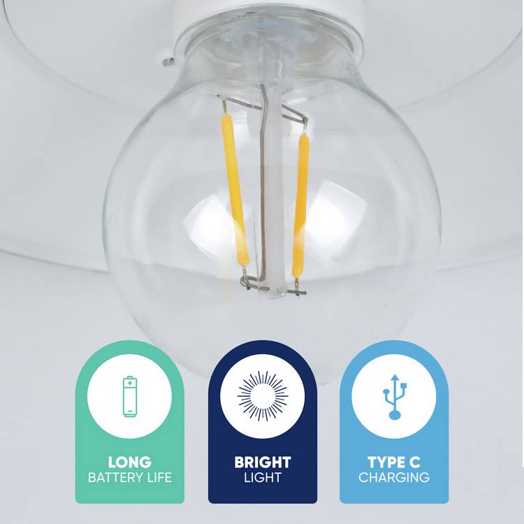 Streetwize rechargeable hanging camping light (British brand)