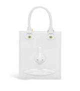 Harrods Schiaparelli Mini Calfskin Face Top-Handle Bag 17cm x 15cm x 5.5cm- Buy online at McGrocer