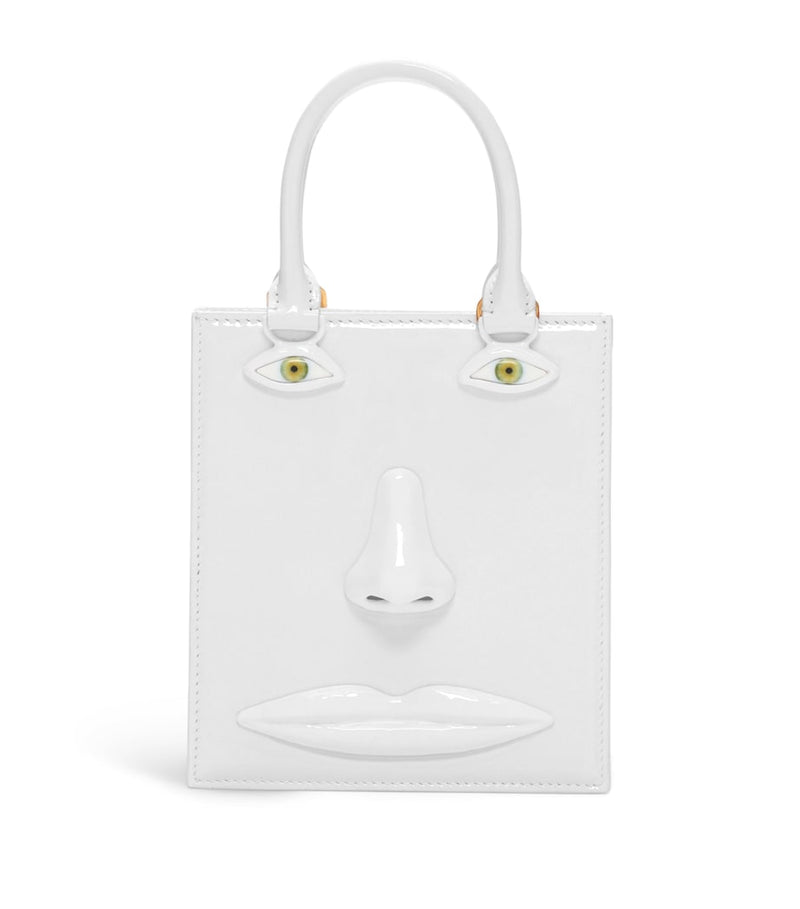 Schiaparelli calfskin face bag mini top-handle (British brand)