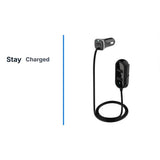 Streetwize 12V 4 port USB extension cable, UK version