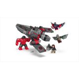 LEGO Captain America vs Red Hulk building set, UK version