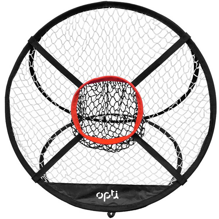 Opti portable golf chipping net 60cm cube, UK version
